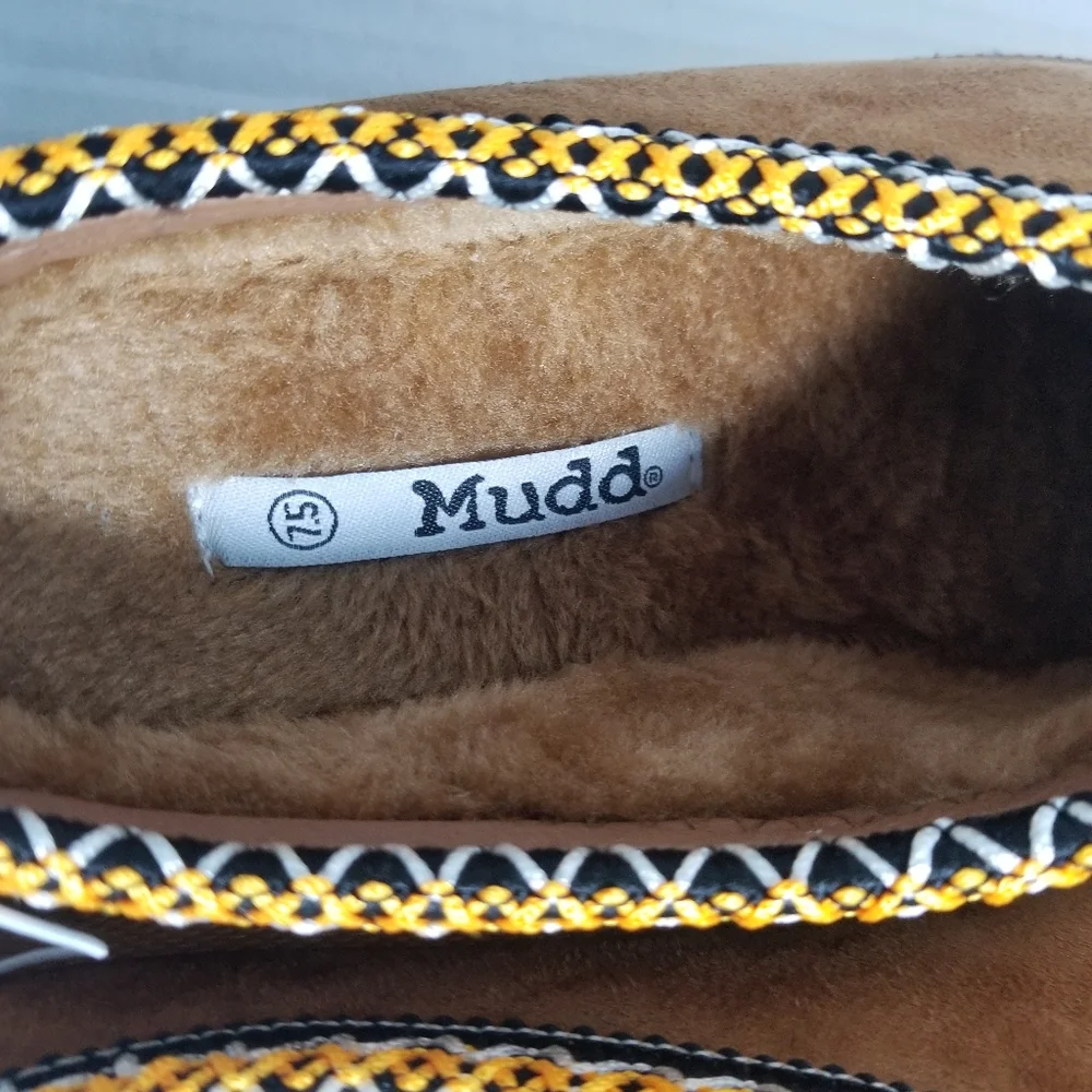 NWT MUDD BROWN PLATFORM CLOG SIZE 7.5